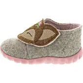 Fischer Markenschuh Fischer Markenschuhe Flexi Kinderschuhe Mädchen Hausschuhe Beige Freizeit