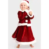 Den Goda Fen Christmas Set Skirt Kostüm 3 Stücke
