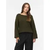 Vila Vimarley U-boot-ausschnitt Strickpullover