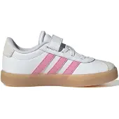 Adidas Kinder Sneaker VL COURT 3.0 EL C LA7808 29 - Ftwr White/Bliss Pink/Gum1 - 29