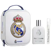 Air val international Real Madrid Set Eau de Toilette 100 ml + Eau de Toilette 10 ml + Kosmetiktasche