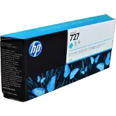 HP 727 Cyan DesignJet Tintenpatrone, 300 ml, DesignJet T920 Druckerserie, DesignJet T1500 Druckerserie, DesignJet T930 Druckerserie,..., Thermal Inkjet, Cyan, Singapur, 283 mm, 41 mm