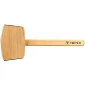 Topex Holzhammer 500 g, Holzgriff