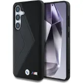 BMW Leder Übergroße Streifen MagSafe Samsung Galaxy S25 schwarz