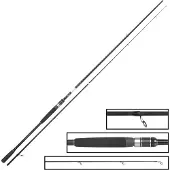 Gamakatsu ITM40 Softbait 90XH 2,70m 15-65g - Spinnrute