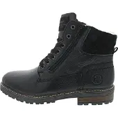Rieker Herrenschuhe Warmfutter Schnürstiefel Schwarz Freizeit