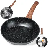 By Lille Vilde BLACK&WOOD Granit-Bratpfanne 20 cm