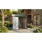 Weka Bikebox, grün B x T x H 120 x 202