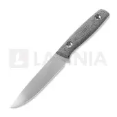 Trc knives This Is Freedom 130mm Messer, black canvas micarta
