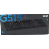 Logitech G G515, Kabelgebunden, USB, Mechanischer Switch, QWERTZ, RGB-LED, Schwarz