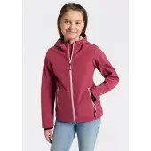 CMP Kid G Jacket Fix Hood Peony Peony 152