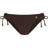 LASCANA Bikini-Hose "Fay", Damen, Gr. 38, N-Gr, braun, Obermaterial: 94% Polyamid, 6% Elasthan. Futter: 90% Polyester, 10% Elasthan, Strukturmuster, Badehosen Bikini-Hose, aus eleganter Strukturware