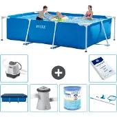Intex Rechteckiger Frame Pool - 300x200x75 cm - 7-teilig S30170