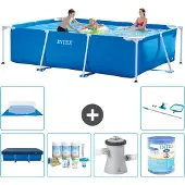 Intex Rechteckiger Frame Pool - 300x200x75 cm - 7-teilig S30155