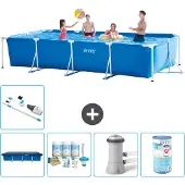 Intex Rechteckiger Frame Pool - 450x220x84 cm - 6-teilig S30255