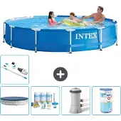 Intex Frame Pool Rund - 366x76 cm - 6-teilig S31555