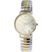 Excellanc Damenuhr Edelstahl Emily Emily - Zugband - Flexbanduhr Analog Quarz