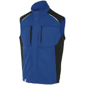 Kübler ACTIVIQ Weste kornblumenblau/schwarz XXL - 7250 5365-4699-XXL - kornblumenblau/schwarz