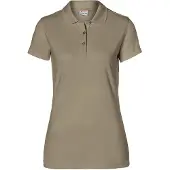 Kübler Shirts Polo Damen sandbraun Gr. S