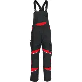Kübler ACTIVIQ cotton+ Latzhose mittelrot/anthrazit 31 - 3450 3421-5597-31 - mittelrot/anthrazit