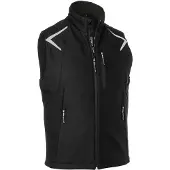 Kübler Bodyforce Softshell Weste Schwarz 3XL