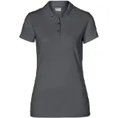 Kübler Shirts Polo Damen, anthrazit, Gr. L