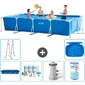 Intex Rechteckiger Frame Pool - 450x220x84 cm - 7-teilig S30258