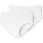 Schiesser Unterwäsche Damen 175996 95/5 White (2er Set)-XXL