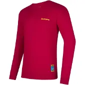 La Sportiva Climbing on The Moon Sweatshirt Men fucsia/giallo (P10Y08) XL