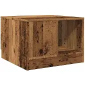 vidaXL Couchtisch Altholz-Optik 50x50x36 cm Holzwerkstoff