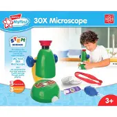 AMO Toys Lernmikroskop für Kinder mit 30-facher Vergrößerung