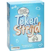 Van Der Meulen Pingion Games Brettspiel Tekenstrijd Familienspiel Partyspiel Geschenk