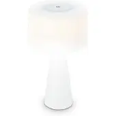 Briloner LED-Tischlampe Halo, akkubetrieben, weiß