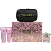 Versace Bright Crystal EDT 90 ml + SG 100 ml + BG 100 ml + Kosmetiktasche (woman)