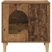 vidaXL Katzenhaus Altholz 51 x 30 x 52 cm Holzwerkstoff