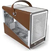 Montech Heritage PRO, Midi Tower, PC, Weiß, micro ATX, Mini-ITX, Kunstleder, 17 cm