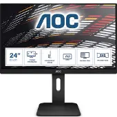 AOC P1 X24P1, 61 cm (24"), 1920 x 1200 Pixel, WUXGA, LED, 4 ms, Schwarz