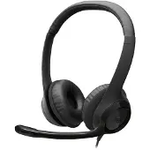 Logitech Kopfhörer "H390 USB", schwarz, B:7cm H:19,3cm T:17,3cm, Kopfhörer, Kopfhörer