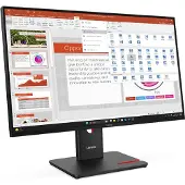 Lenovo ThinkVision T27-40 Monitor, 68,6 cm (27"), 1920 x 1080 Pixel, Full HD, LED, 6 ms, Schwarz