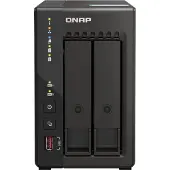 Qnap TS-253E, NAS, Tower, Intel Celeron, J6412, 8 GB, 0 TB