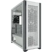 Corsair 7000D AIRFLOW, Full Tower, PC, Weiß, ATX, micro ATX, Mini-ITX, Stahl, Gehärtetes Glas, Kunststoff, Gaming