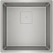 Teka FlexLinea RS15 40.40, Quadratisch, Edelstahl, Edelstahl, 1 Becken, 400 x 400 mm, 20 cm