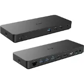 I-Tec USB-C Triple Display Docking Station Gen 2 Pro + Power Delivery 100W, Kabelgebunden, USB 3.2 Gen 1 (3.1 Gen 1) Type-C, 100 W, 3,5 mm, 10,100,1000 Mbit/s, Schwarz