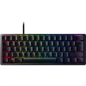 Razer Huntsman Mini, Kabelgebunden, USB, Optomechanischer Schlüsselschalter, QWERTZ, RGB-LED, Schwarz