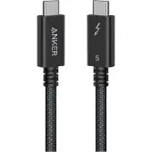 Anker A84N1012, 1 m, USB C, USB C, 80 Gbit/s, Schwarz