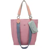 Fritzi aus Preußen Schultertasche Handtasche Canvas Izzy02 Tote Rosy rosa