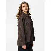 Pieces Pceffi Cord Hemd | Braun | XS