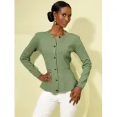 Création L Strickjacke