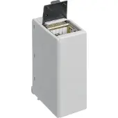 Hager ZZ45ZPH6 RJ45-Buchse, IP2X, Montage auf Hutschiene