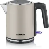Severin WK 9577, 2400 W, Beige, Schwarz, Kunststoff, Edelstahl, Wasserstandsanzeige, Drahtlos